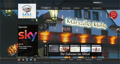 Desktop Screenshot of marxzeller-muehle.de